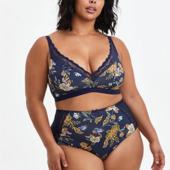 Torrid Melinda Floral Dressing Gown Bundle NWT/NWOT - Bring Sexy Back! - Picture 2 of 12